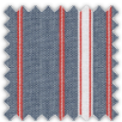 Dobby, Blue and Red Stripes