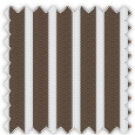Twill, Black and Brown Stripes